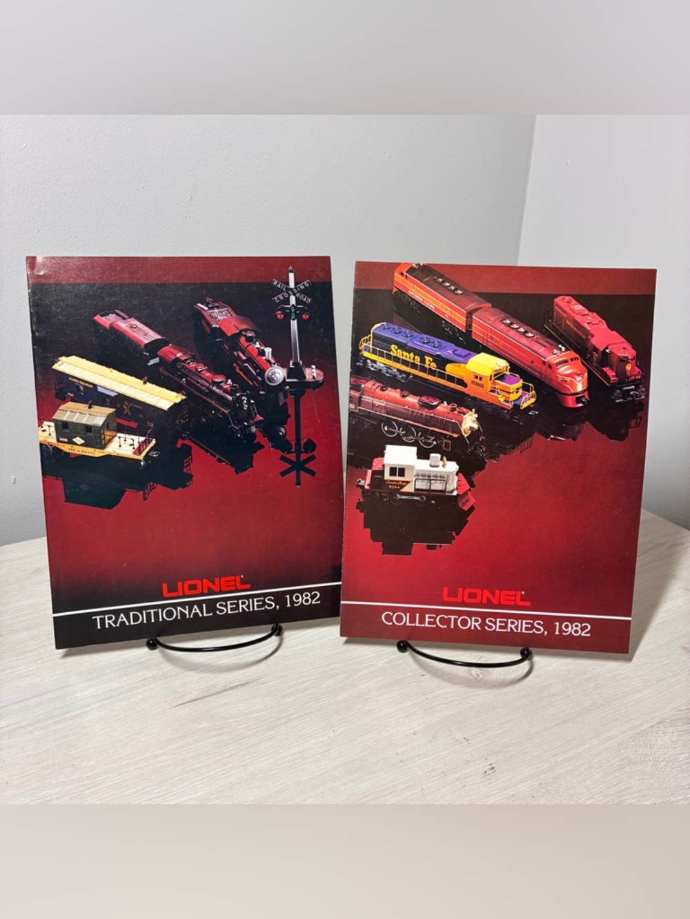 Lionel Train Catalog Lot 1982 Traditional Collector Series PB Vintage Toy